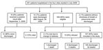 Thumbnail of Sample selection process for 201 patients with pandemic (H1N1) 2009, Rio Grande do Sul, Brazil, 2009.