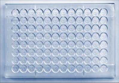 Microtiter plates are used in laboratory tests for antigenic characterization.