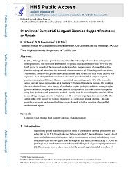 First page of Overview of Current US Longwall Gateroad Support Practices: An Update