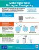 Make water safe during an emergency