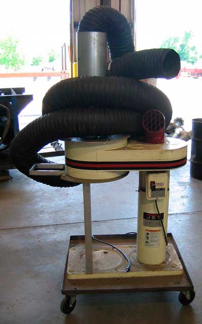 forced air blower unit