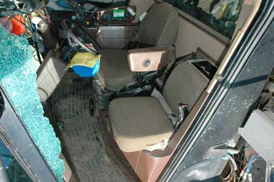sprayer interior