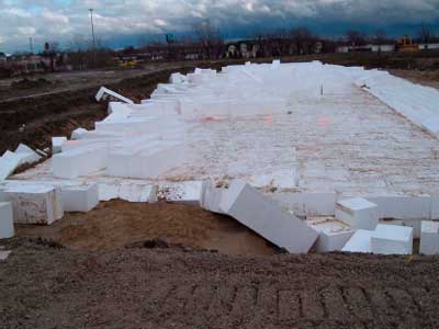 Incident site looking East
