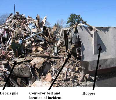 Debris pile