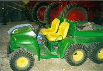 Utility vehicle used in the incident.