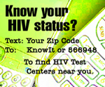 Sample button: Know your status