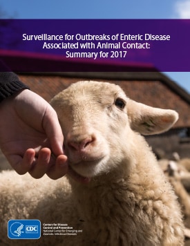 PDF cover image: Surveillance for Outbreaks of Enteric Disease Associated with Animal Contact: Summary for 2017