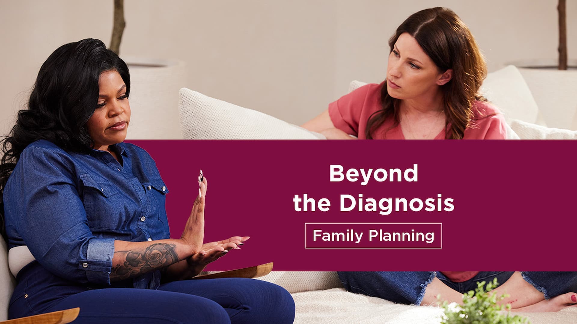 Beyond the Diagnosis series: Family Planing. Photo of Kiki and Megan