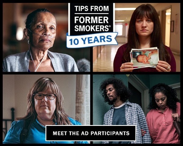 Tips from former smokers - 10 years