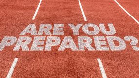Are You Prepared? written on a track