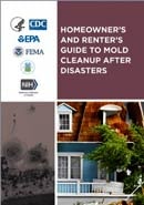thumbnail image of CDC infographic cover - Homeowner's and Renter's Guide to Mold Cleanup After Disasters