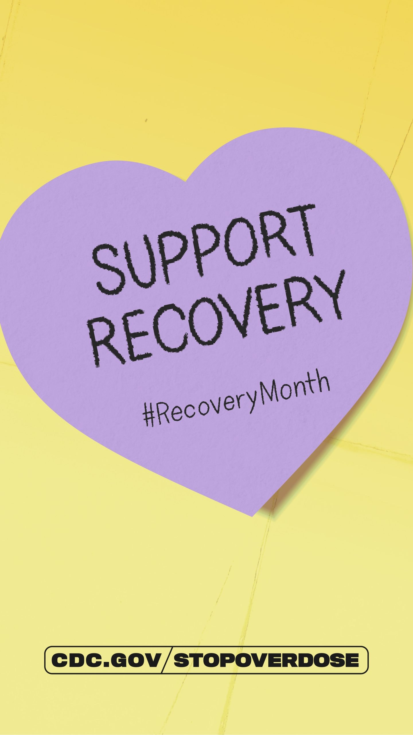 Support Recovery #RecoveryMonth