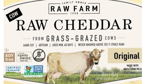 Raw milk cheese product image