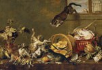 Thumbnail of Paul de Vos, Cats Fighting in a Larder 1630–1640. Oil on canvas. Museo Nacional del Prado. https://www.museodelprado.es/coleccion/galeria-on-line/galeria-on-line/obra/pelea-de-gatos-en-una-despensa/, Public Domain, https://commons.wikimedia.org/w/index.php?curid=39117357