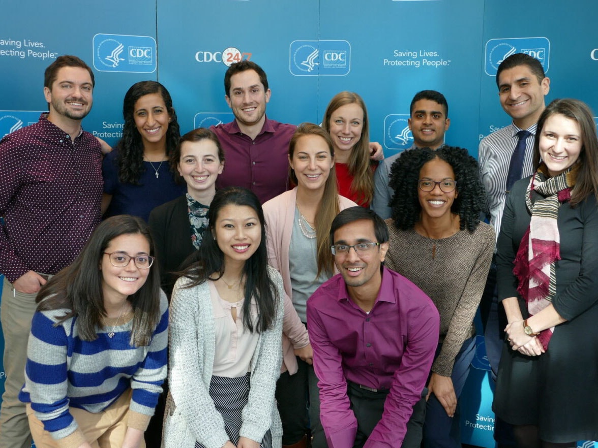 EEP students tour CDC and network with CDC experts during orientation.