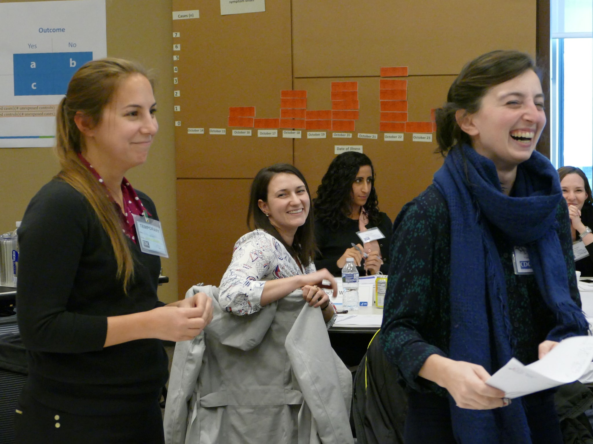 EEP students learn by hands-on experience and mentorship by CDC experts and engage in networking events.