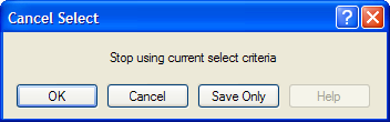 Cancel Select dialog box