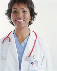 Photo: Female doctor smiling
