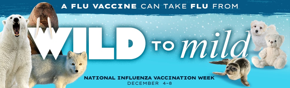 A flu vaccine can take flu from wild to mild