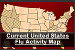 Current United States Flu Activity Map