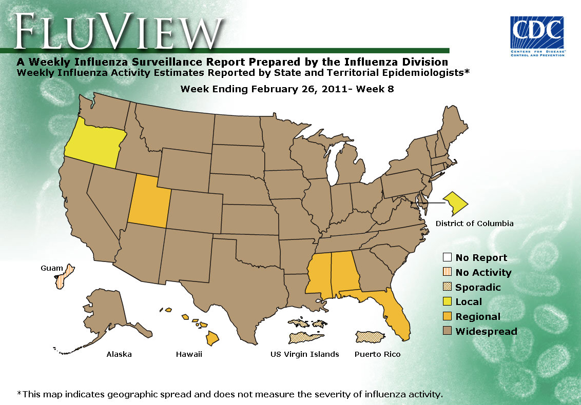 WEEK 8, 2010 FLU MAP NOT PRESENT ON SERVER