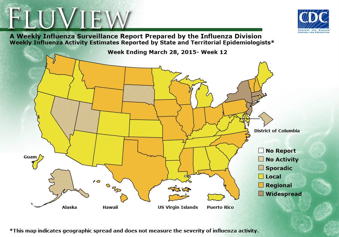 WEEK 12, 2014 FLU MAP NOT PRESENT ON SERVER