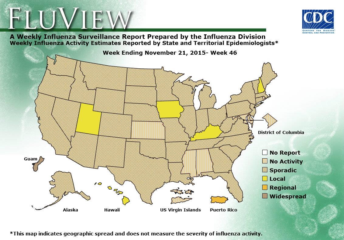 WEEK 46, 2015 FLU MAP NOT PRESENT ON SERVER