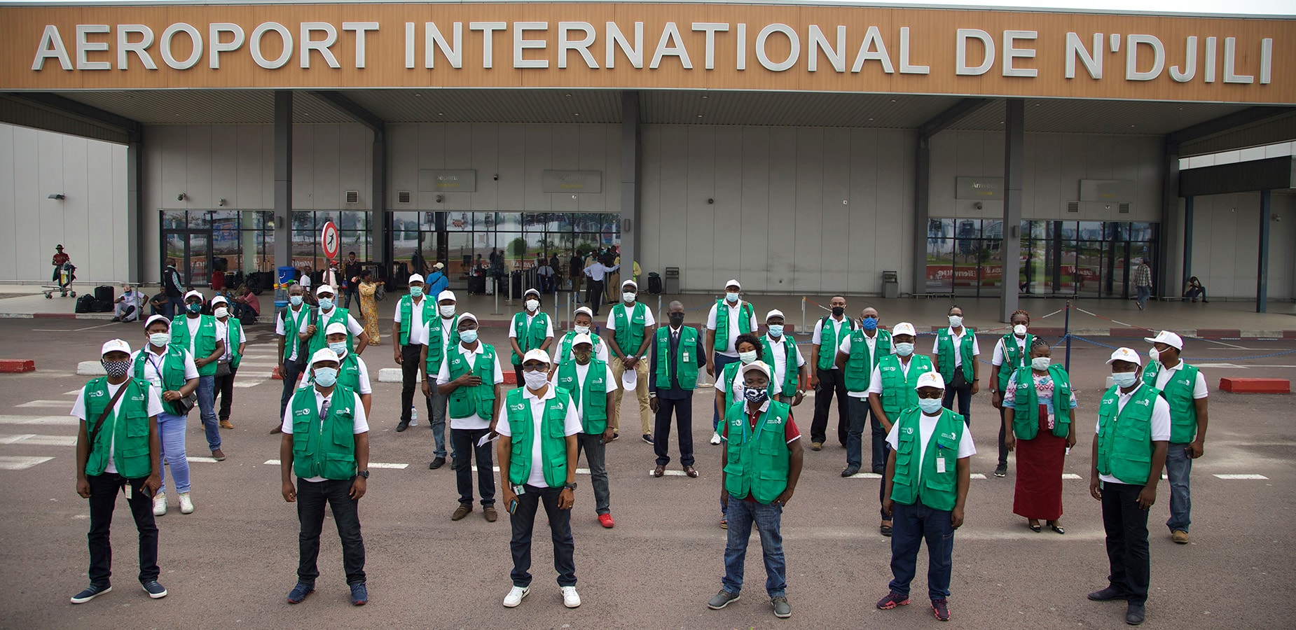 Volunteers from the Democratic Republic of Congo deploying to support COVID-19 response in other French-speaking African countries. Photo: Africa CDC