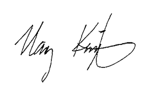 Dr. Knight's signature