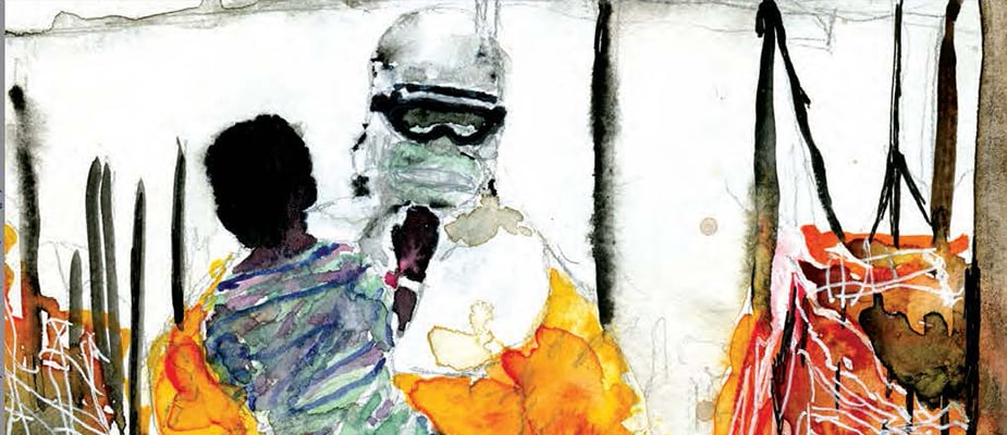 Cover image for <em>Emerging Infectious Diseases Global Health Security Supplement.</em> Alana Mermin-Bunnell (b. 2001), 28,616, 2017. Digital image courtesy of the artist/private collection, Atlanta, Georgia, USA.