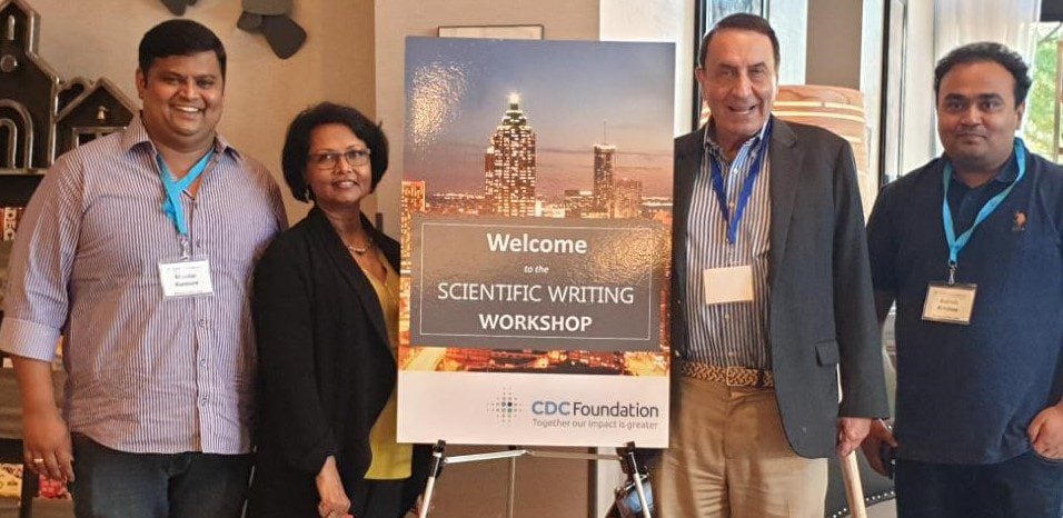 Members at the CDC Foundation Scientific Writing Workshop