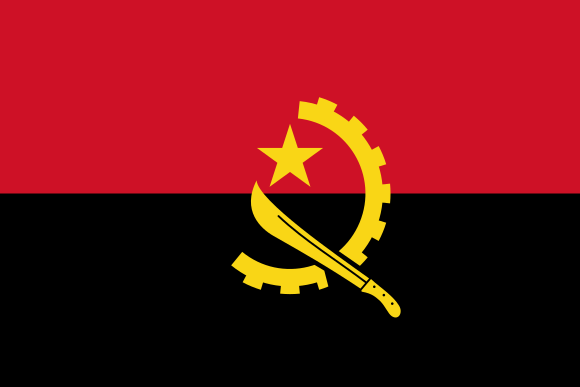 Angola country flag