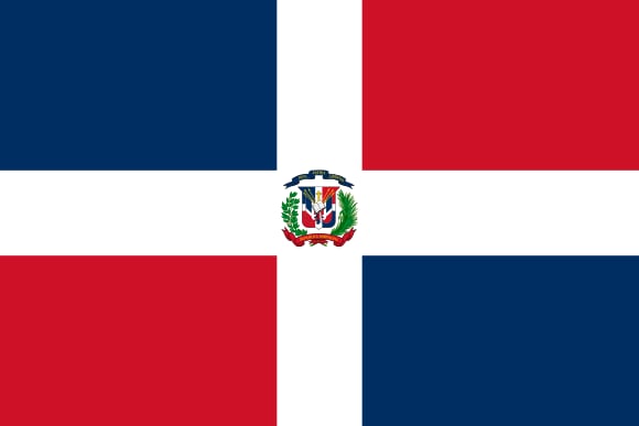 Dominican Republic country flag