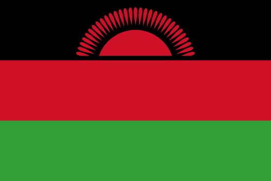 Malawi country flag