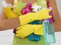 Photo of cleaning supplies
