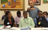 Image of Haitian Health Care Workers in Room