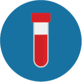 blood sample tube icon