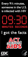 Every 9½ minutes Every 9½ minutes someone in the US is infected with HIV