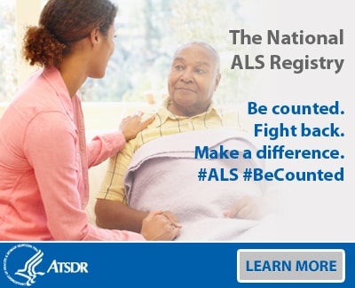The National ALS Registry. Be Counted. Fight Back. Makes a difference.