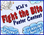 Kid's Fight the Bite Poster Contest &ndash; Prizes! Deadline: April 18