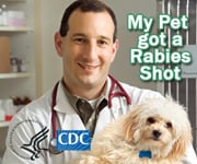 My Pet got a Rabies Shot