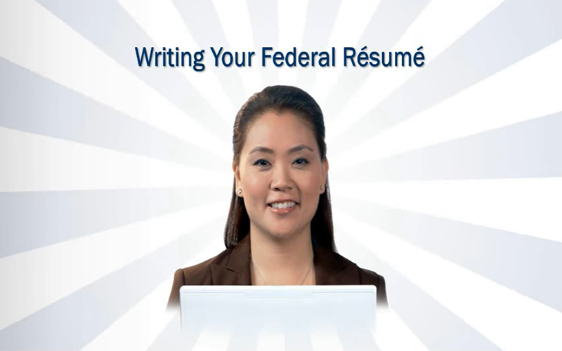 Writing Your Federal Résumé YouTube Video