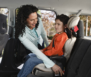 photo: child in booster seat