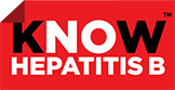 Faded image of logo for Know Hepatitis B