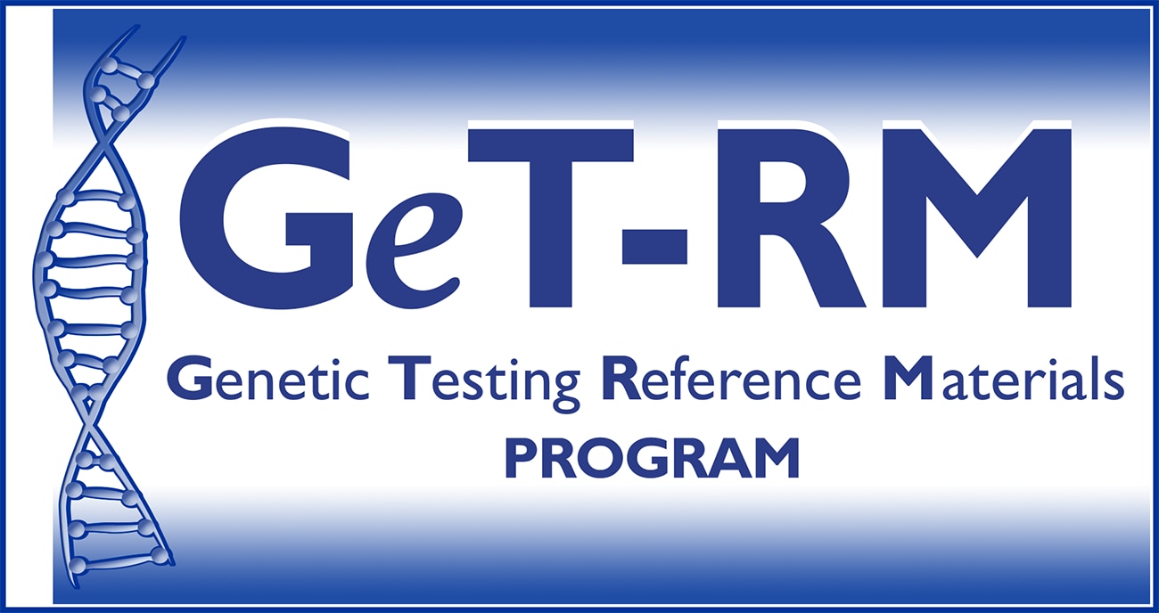 GeT-RM Genetic Testing Reference Materials Program