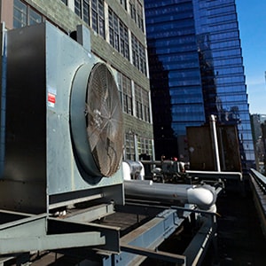 Commercial building air conditioner