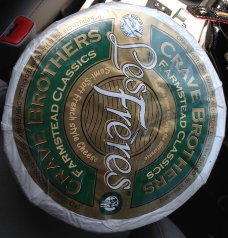 Les Frères cheese made by Crave Brothers Farmstead Cheese Company