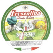 Photo: Imported Frescolina Marte Brand Ricotta Salata Cheese