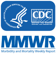 HHS, CDC and MMWR Logos