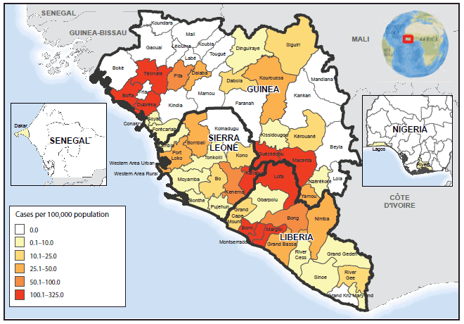 Ebola Virus Disease Outbreak — West Africa, September 2014